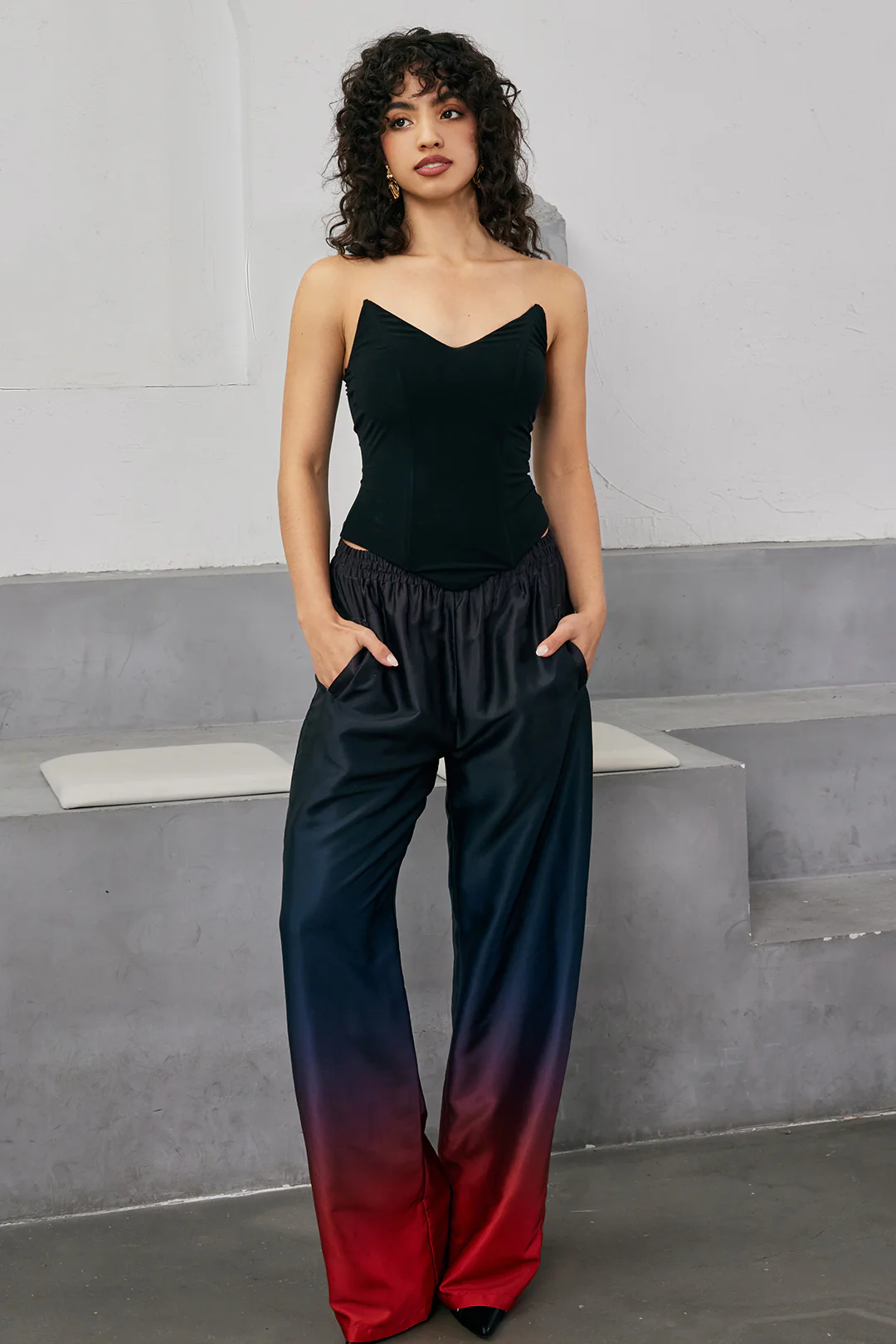 V-neck Tube top - Image 8