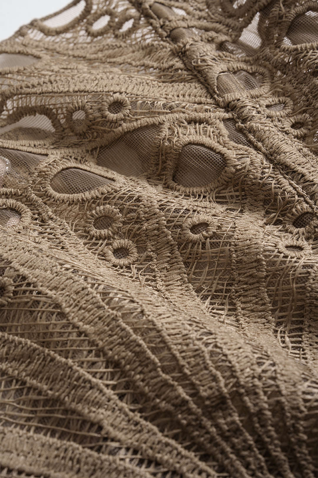 Mesh Lace Tie Back Tube Top - Image 3