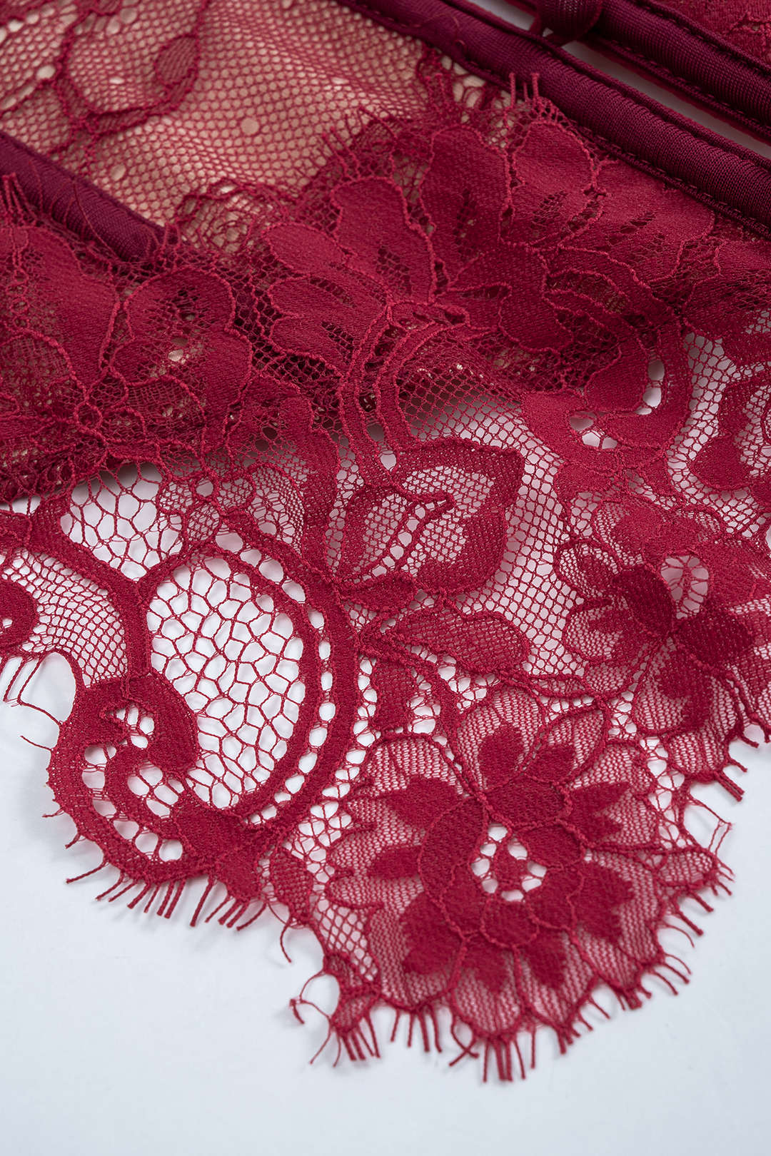Lace Button Strapless Tube Top - Image 5