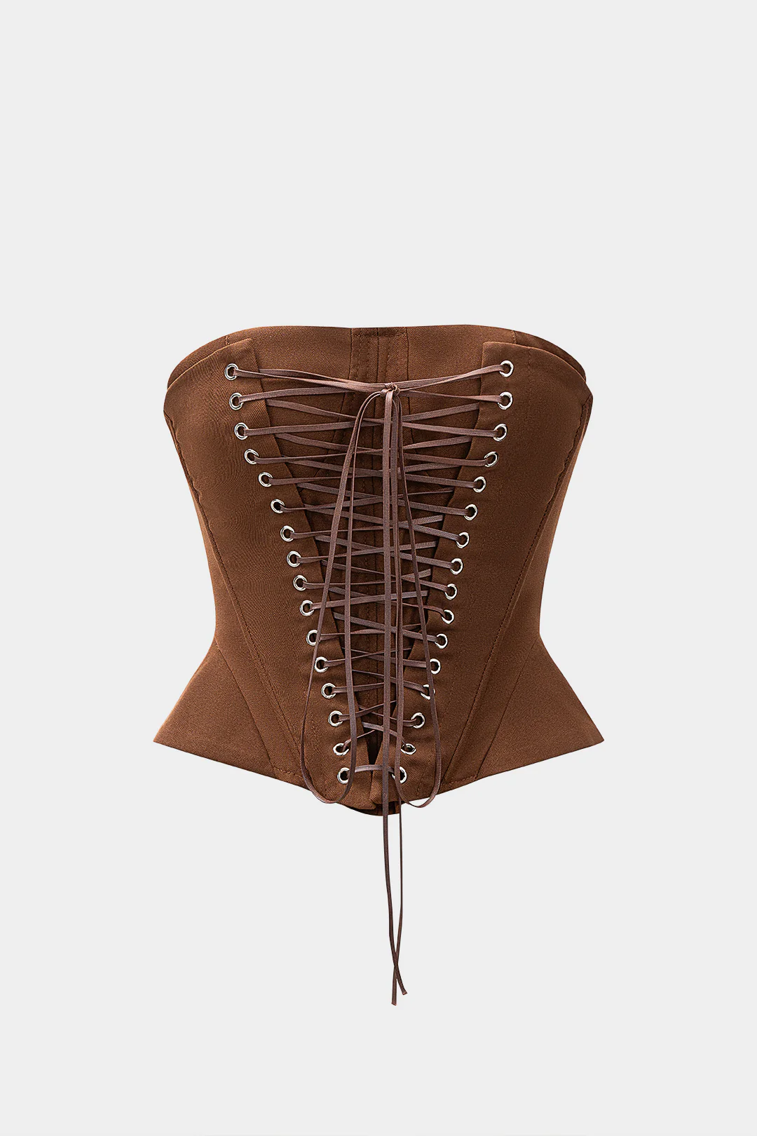 Tie-Up Bustier Tube Top