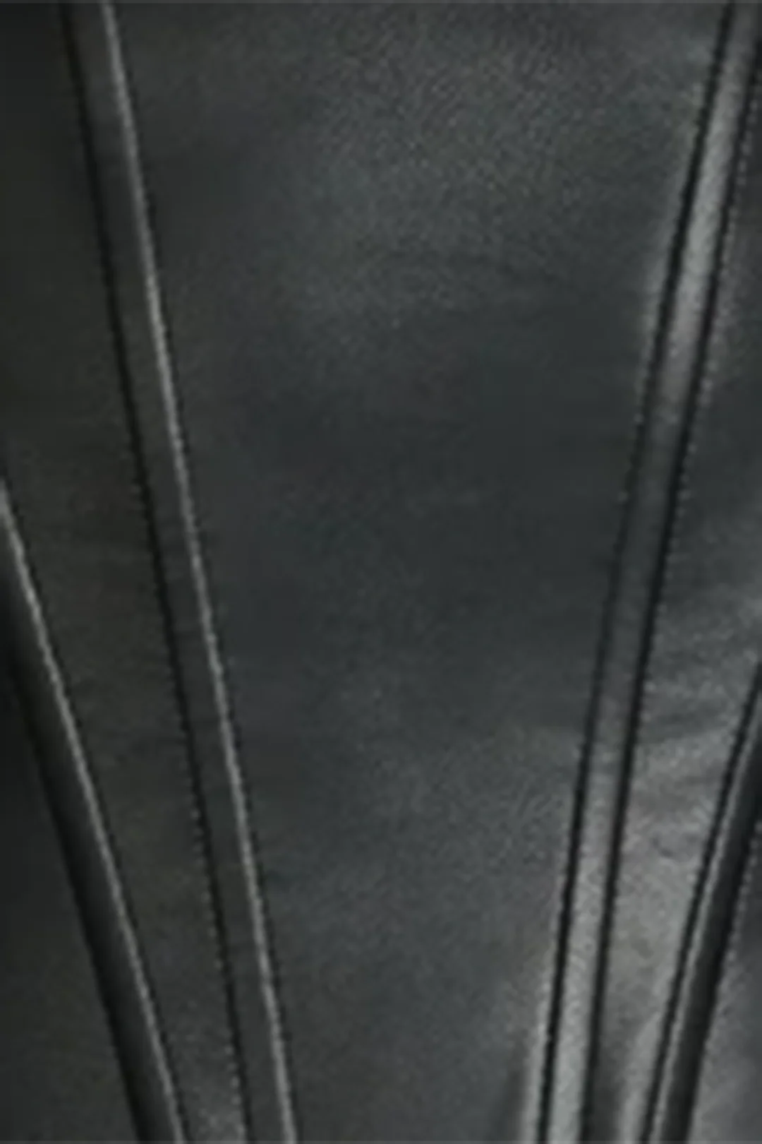 Faux Leather Ruched Corset Tube Top - Image 2