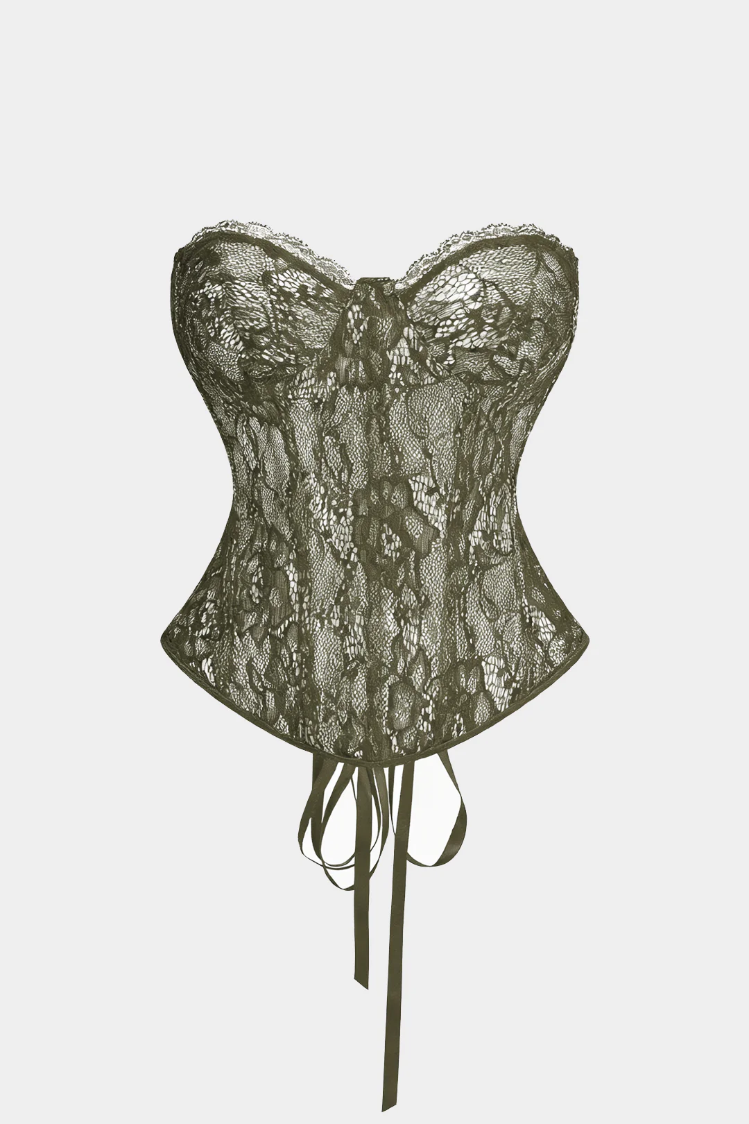 Bustier Backless Tie Corset Top - Image 12