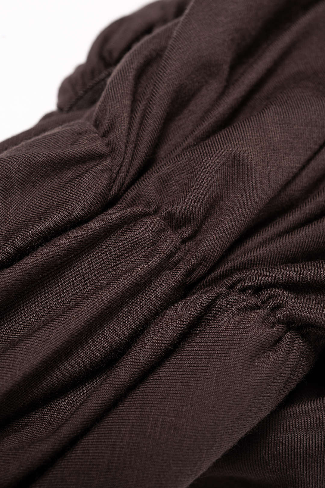Solid Ruched Tube Top - Image 3