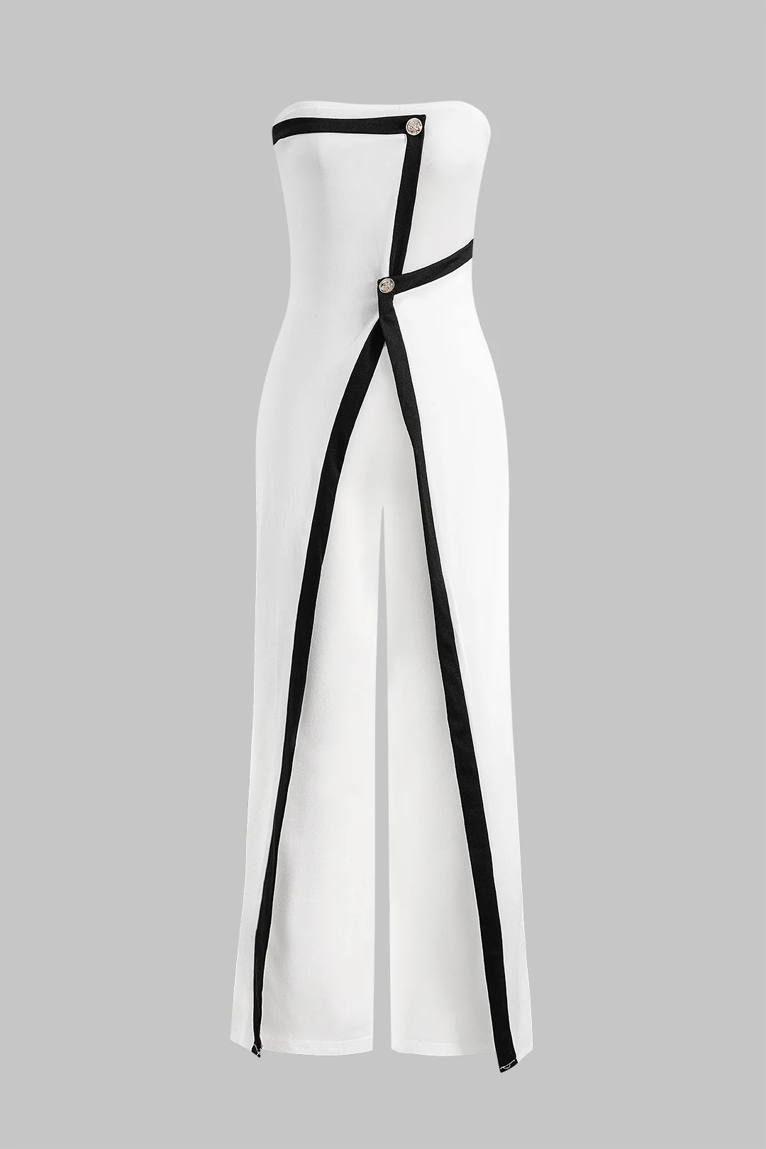 Wrap High Waist Sleeveless Jumpsuit - Image 9