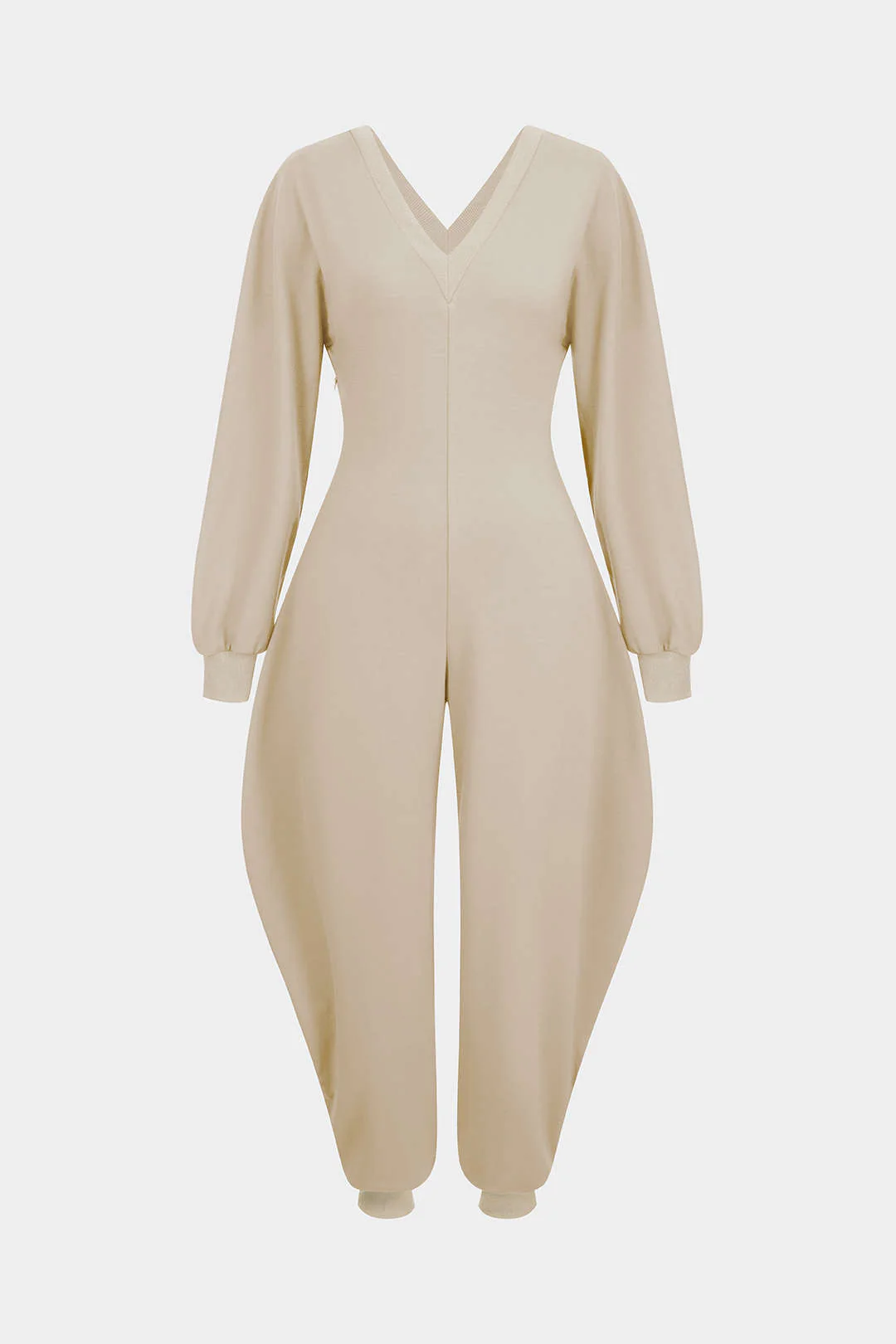 V-Neck Long Sleeve Jumpsuit - Image 16