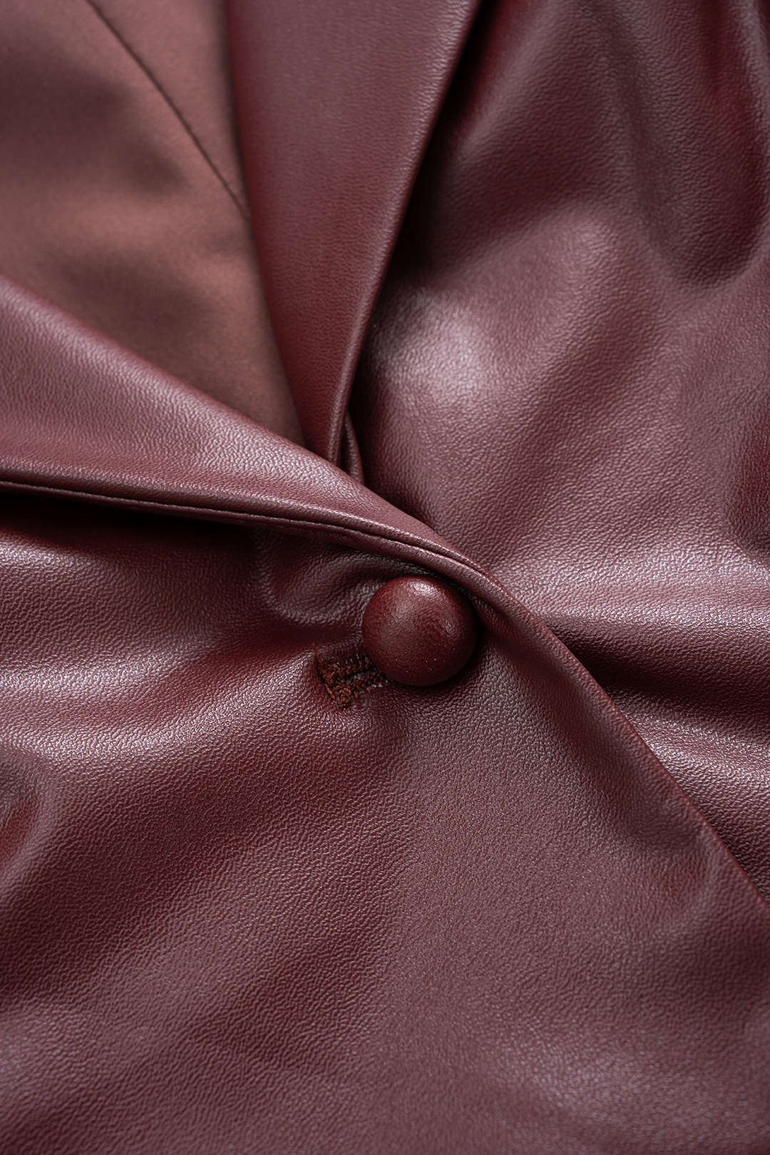 Faux Leather Belted Tank Sleeveless Jumpsuit - Image 5