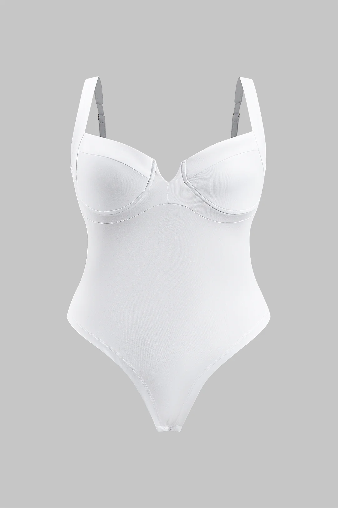 Plus Size Bustier Sleeveless Bodysuit