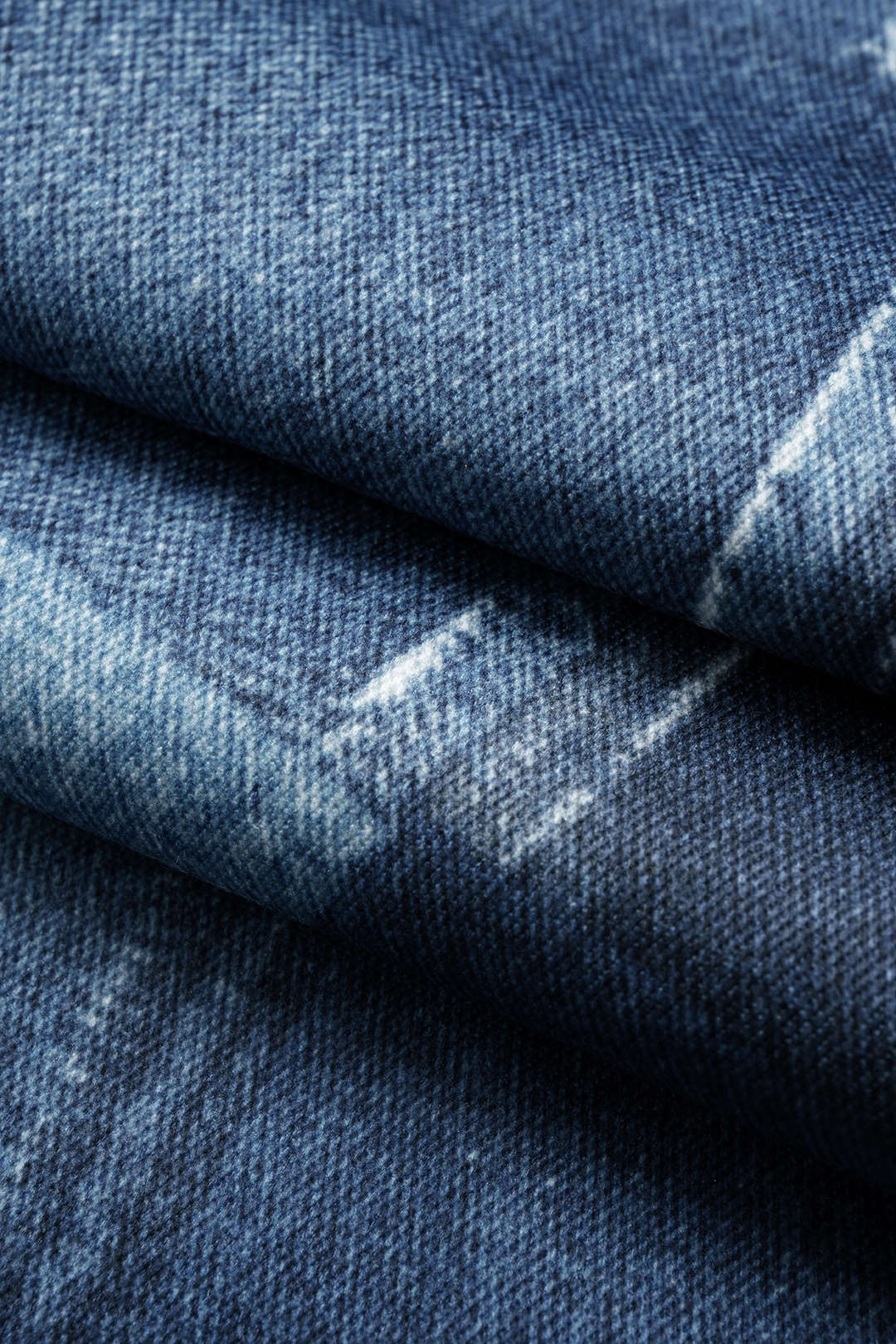 Plus Size Abstract Print Pocket Zipper Jeans - Image 6