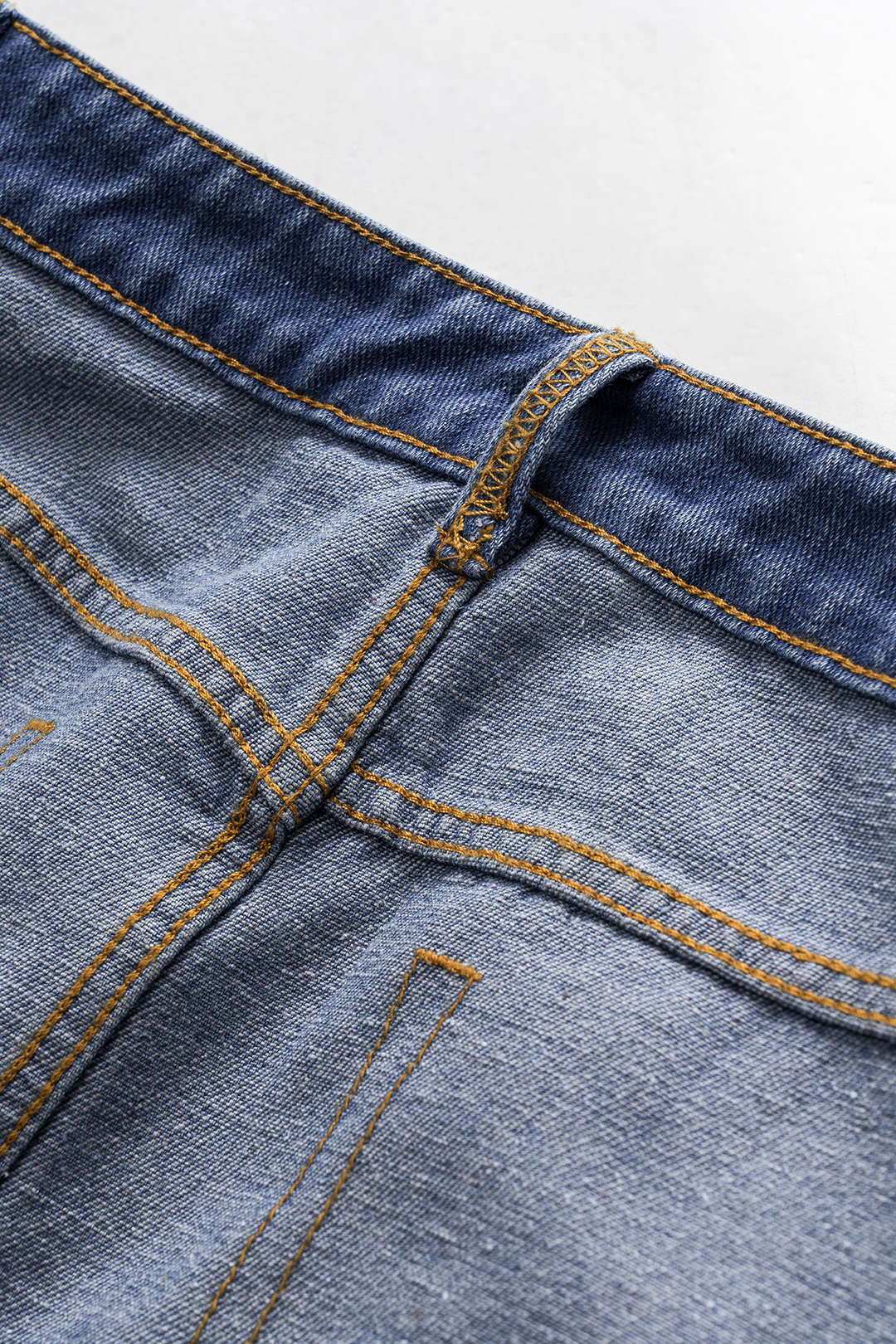 Plus Size Denim Pocket Skirt - Image 6