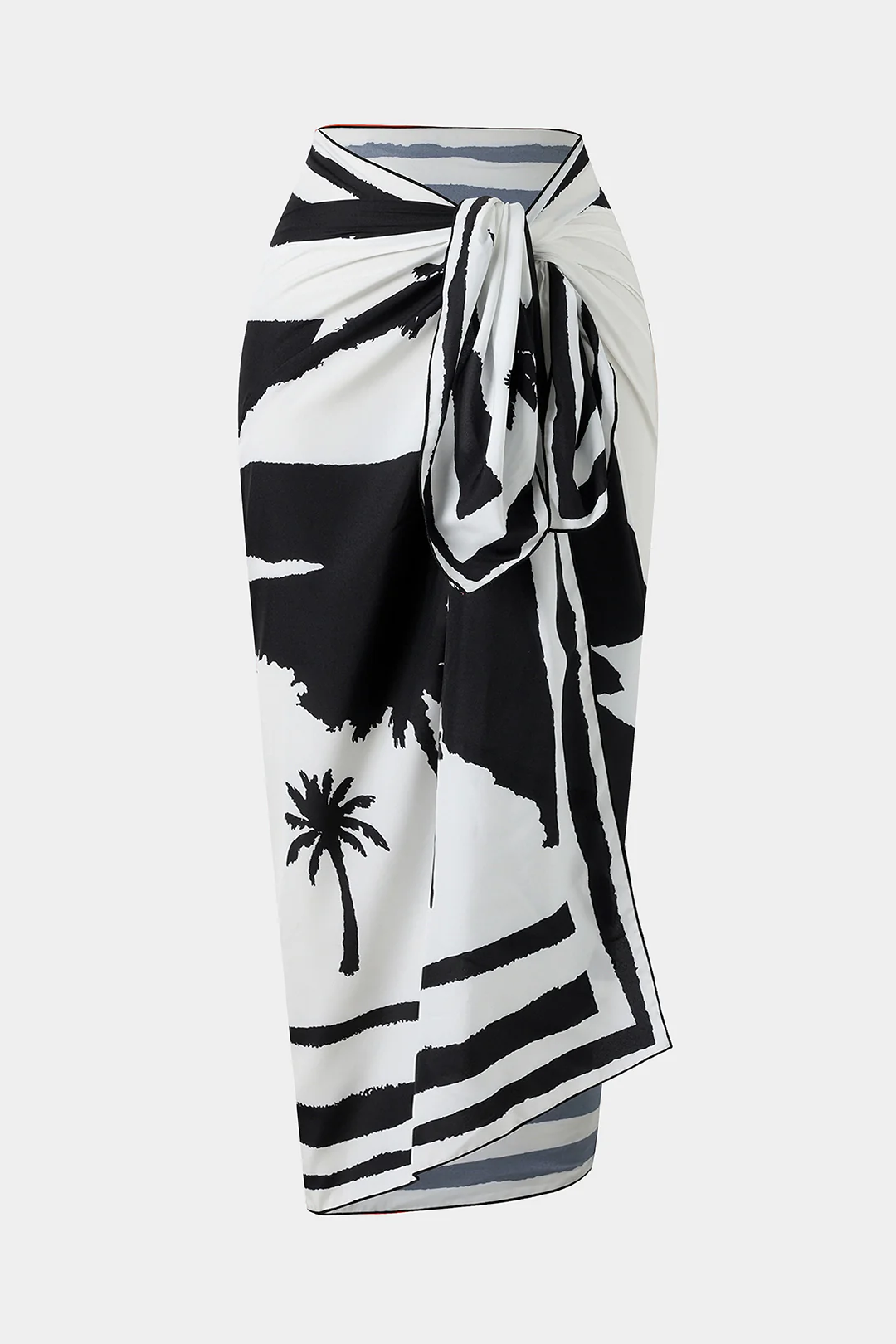Contrast Tie-Up Bikini Bottom - Image 5