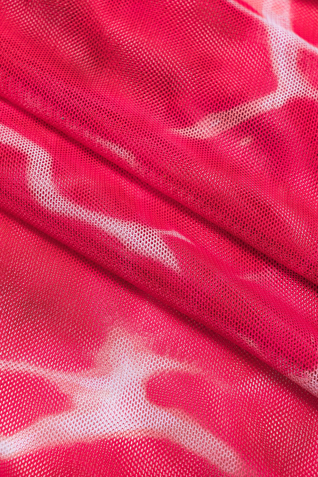 Tie Dye Print Mesh Tie-Up Bikini Set - Image 4