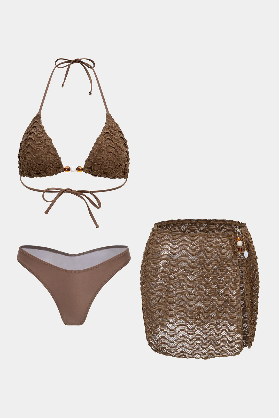 Strappy Tie Bikini Set