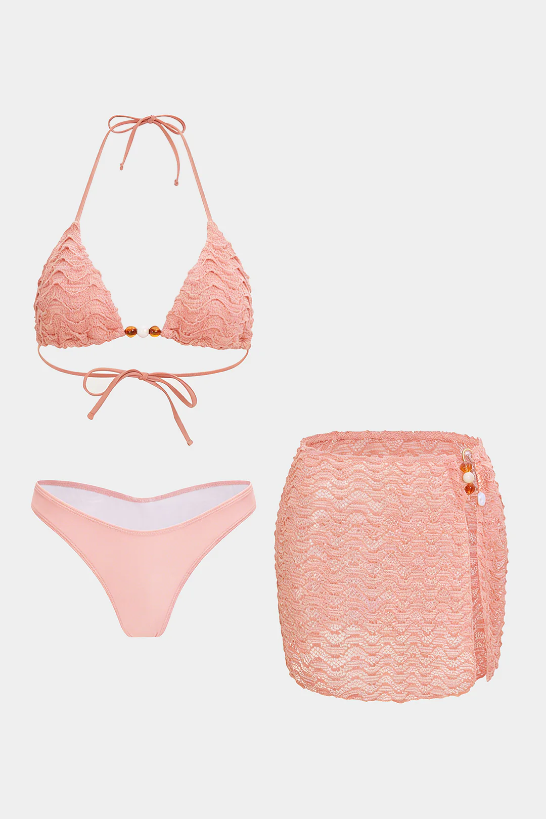 Strappy Tie Bikini Set - Image 6