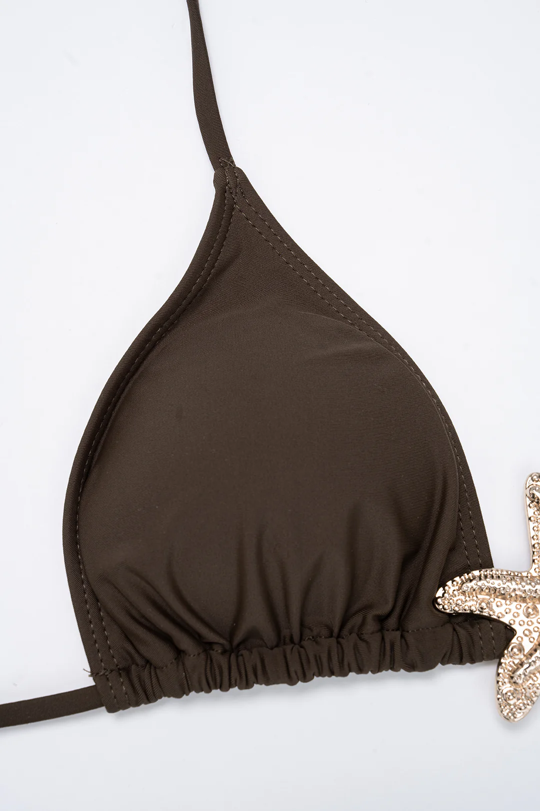 Metallic Cut Out Tie Back Bikini Set - Image 3