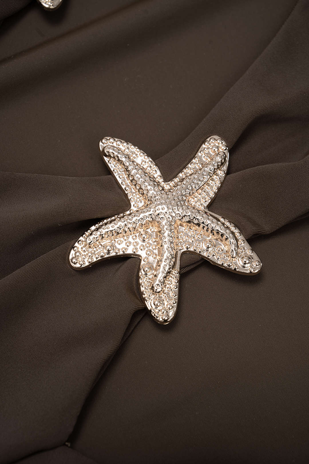 Metallic Cut Out Tie Back Bikini Set - Image 4