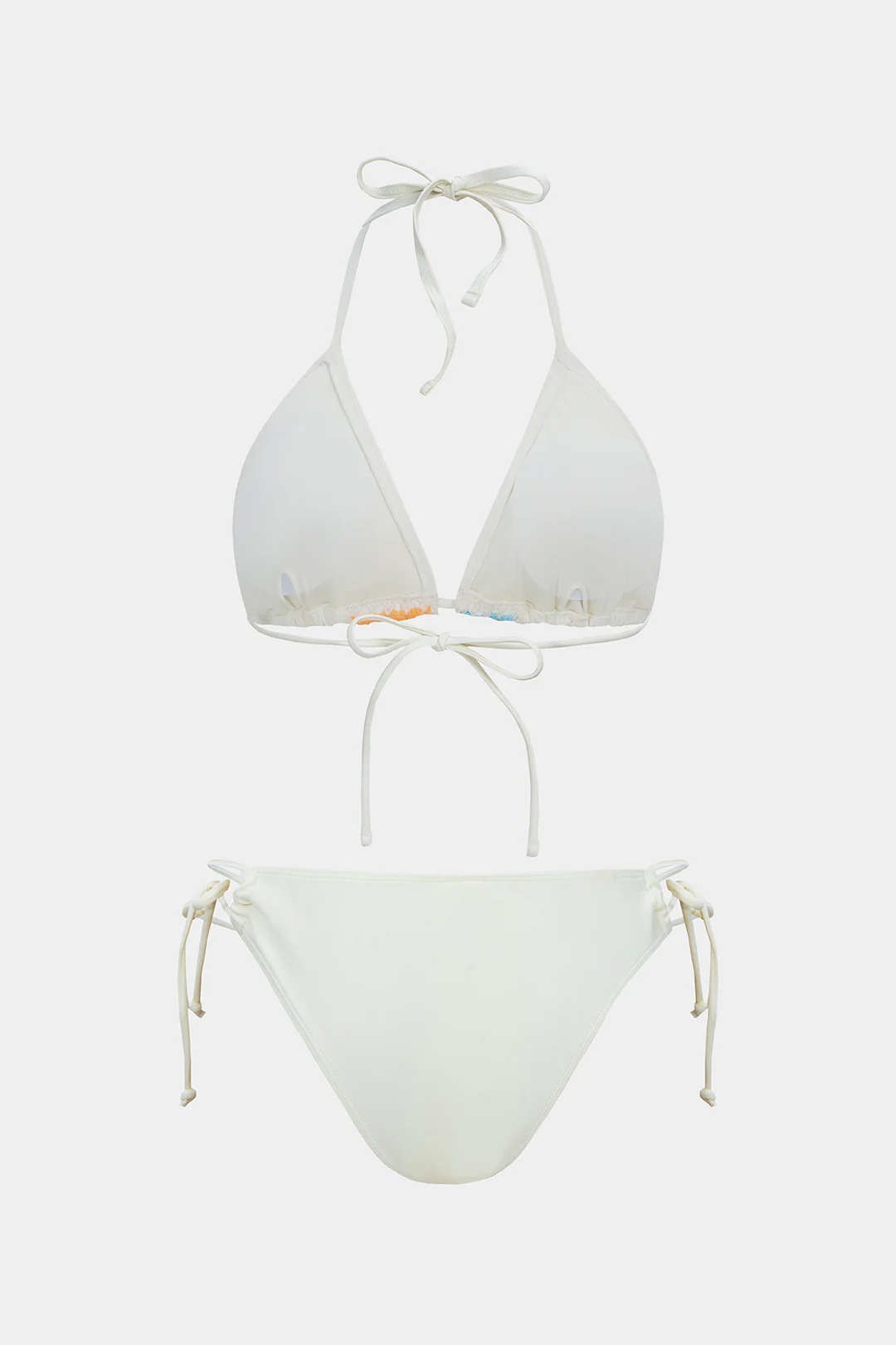 Multicolor Tie-Up Bikini Set - Image 2