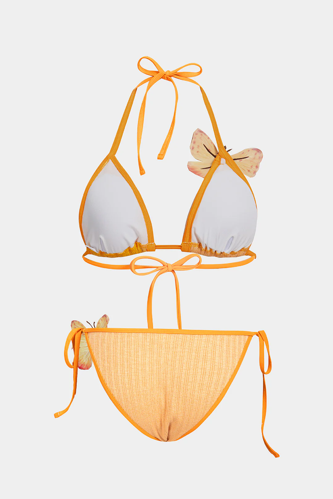 3D Butterfly Tie-Up Bikini Set - Image 2