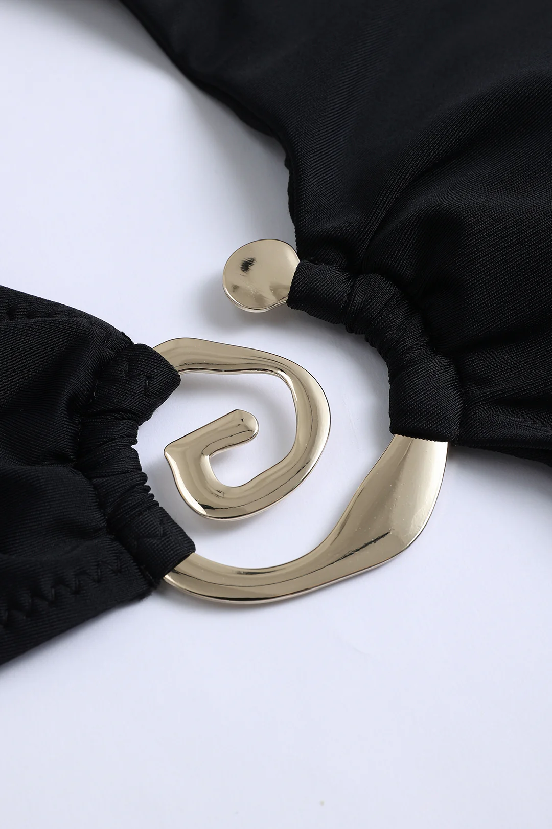 Asymmetrical Cut Out Bikini Set - Image 3